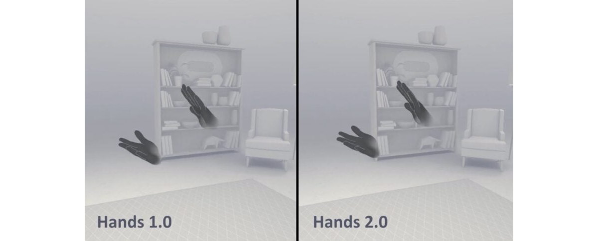 Oculus Quest 2: модернизированная функция отслеживания рук