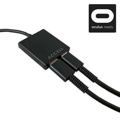 Адаптер-удлинитель Accell USB-C VR Адаптер-удлинитель Accell USB-C VR