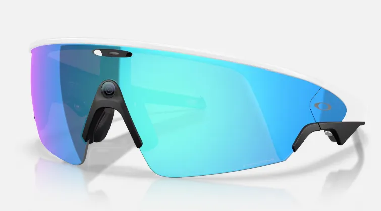 Умные очки Oakley Meta Vanguard Prizm Sapphire Lenses,  White Frame
