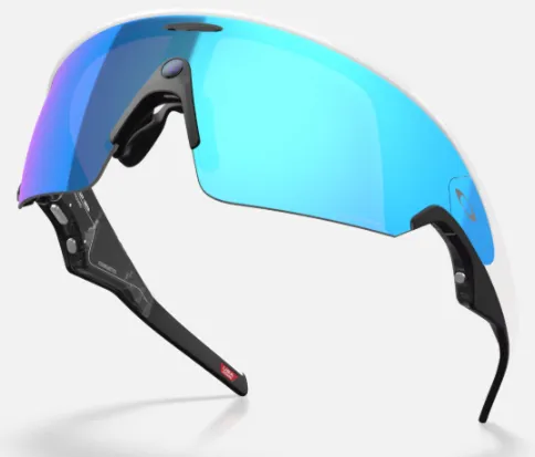 Умные очки Oakley Meta Vanguard Prizm Sapphire Lenses,  White Frame