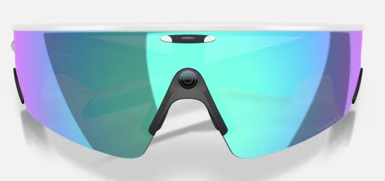 Умные очки Oakley Meta Vanguard Prizm Sapphire Lenses,  White Frame