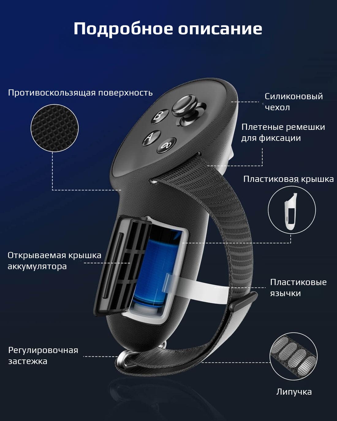Держатели для контроллеров Oculus Quest 3 от Zyber