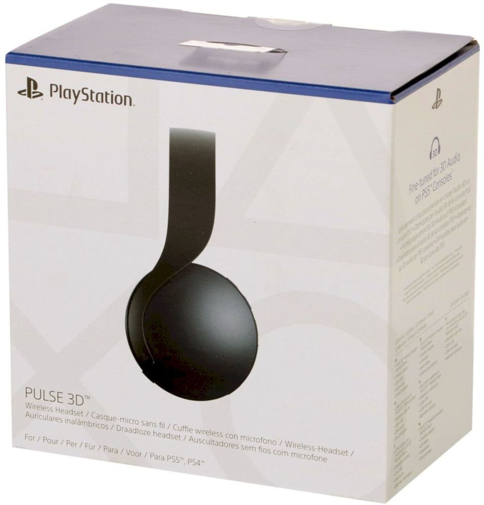 Радиочастотная гарнитура PlayStation PULSE 3D (Черный) Радиочастотная гарнитура PlayStation PULSE 3D (Черный)