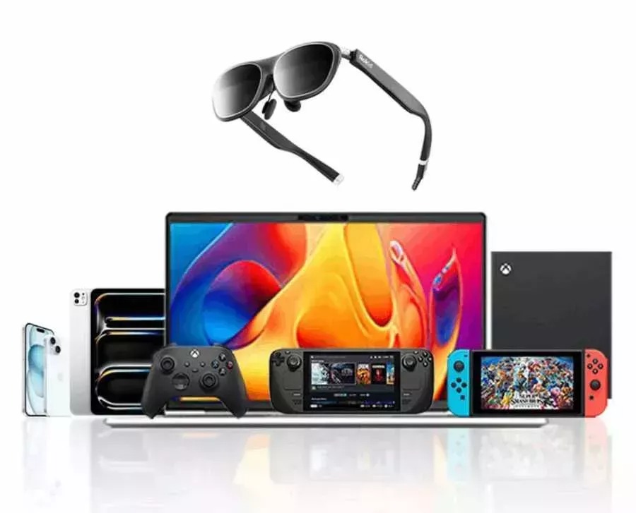 Очки дополненной реальности Rokid MAX 2 (черные) Очки дополненной реальности Rokid MAX 2 (черные)