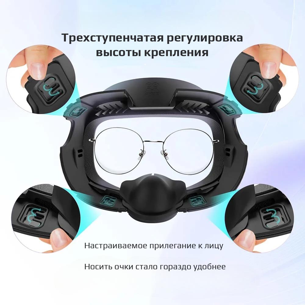 Кожаная лицевая маска AMVR для Oculus Quest 3 Кожаная лицевая маска AMVR для Oculus Quest 3