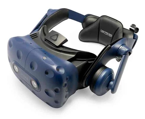 Комплект кожаных накладок VR Cover для HTC Vive Pro на лицо и затылок