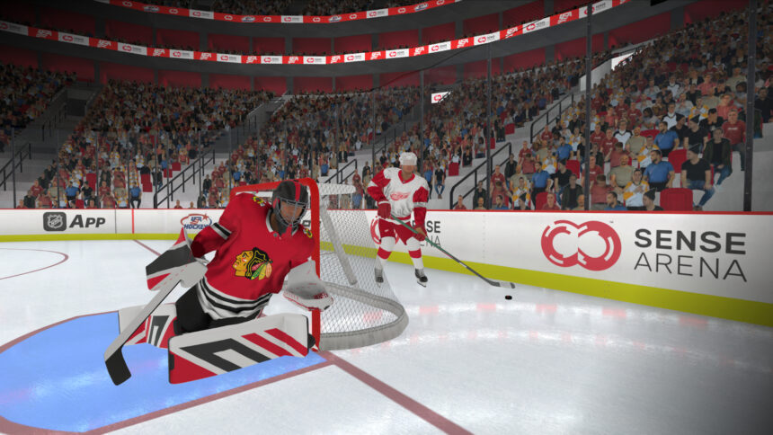 VR-симулятор хоккея NHL Sense Arena теперь доступен на гарнитурах Quest