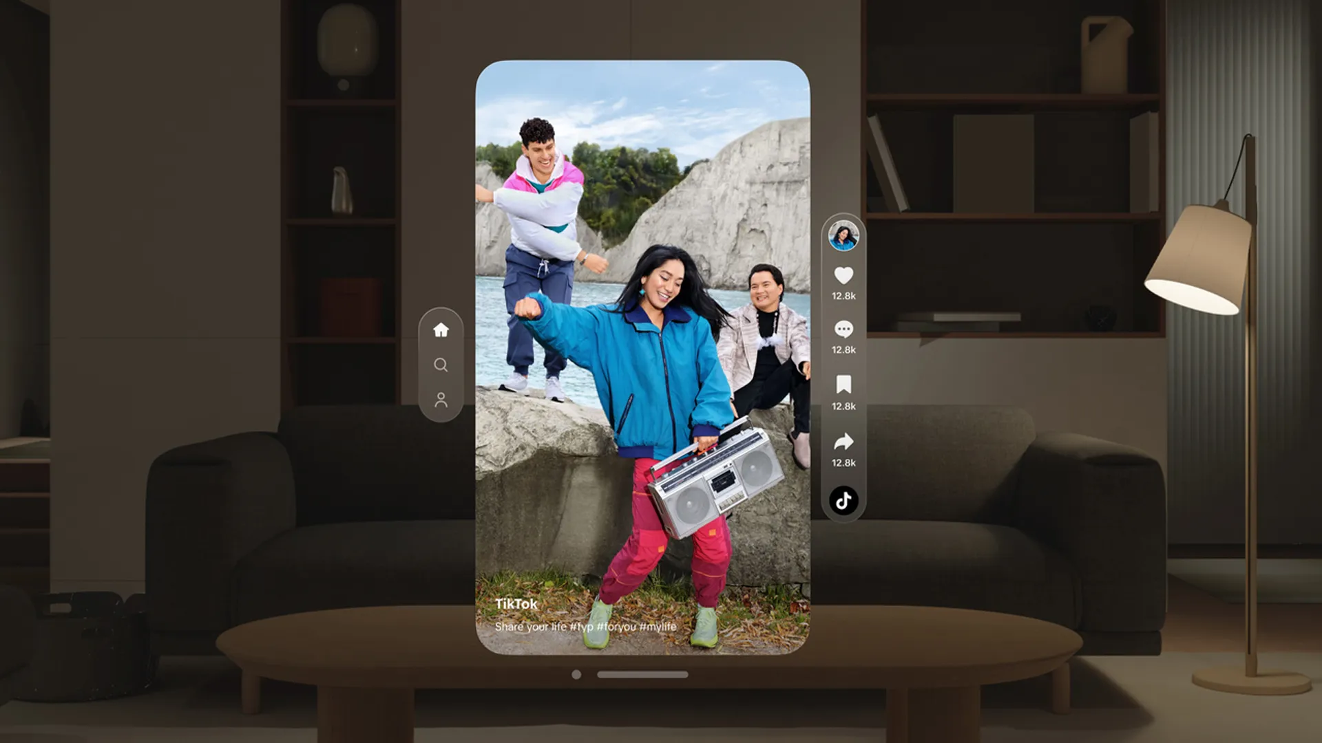 TikTok расширяет границы: запуск нативного приложения для Vision Pro