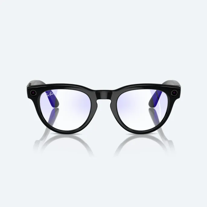 Умные очки Ray Ban Headliner (2-е поколение) Shiny Black/Clear