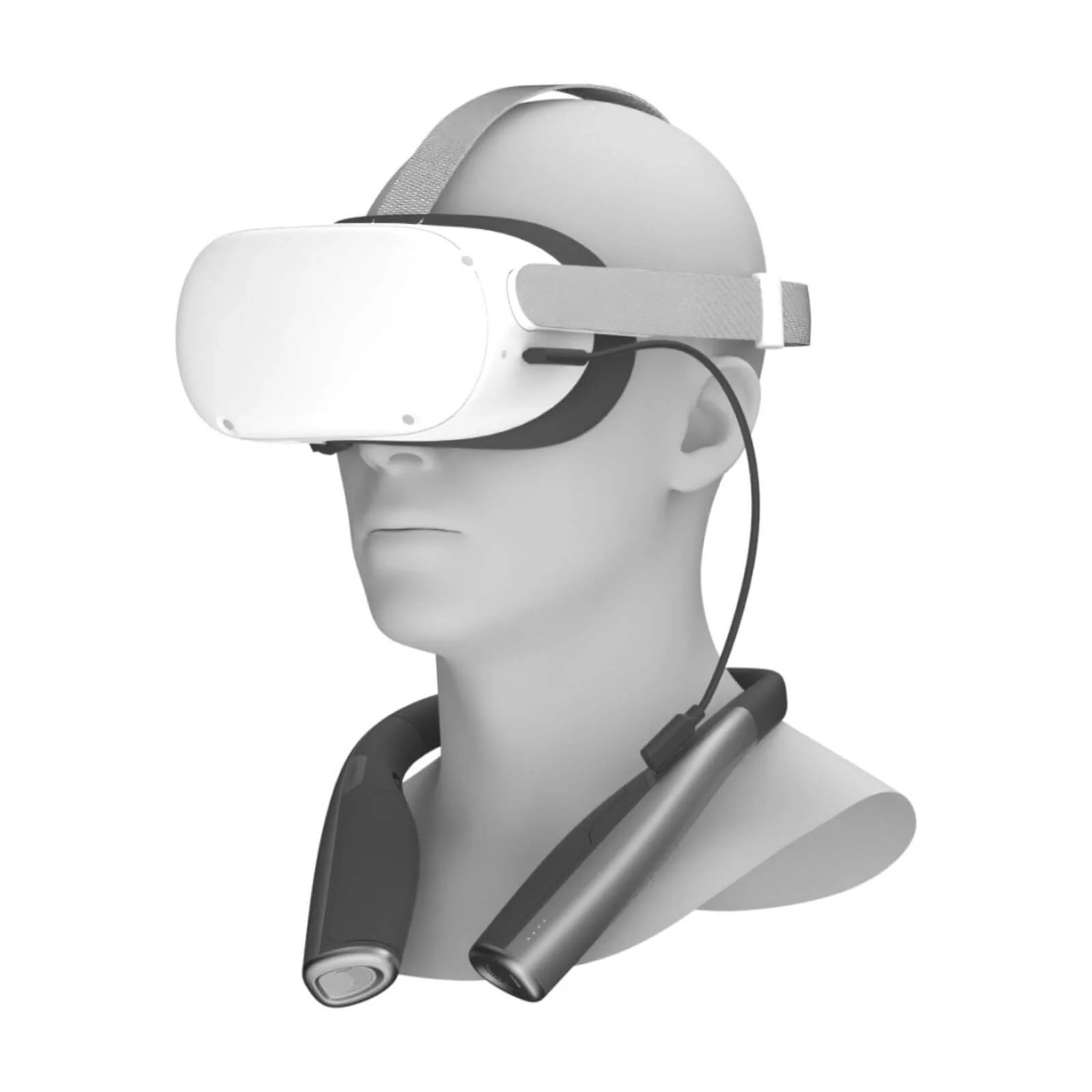 Внешний аккумулятор Zyber на шею для Oculus Quest 3 Внешний аккумулятор Zyber на шею для Oculus Quest 3