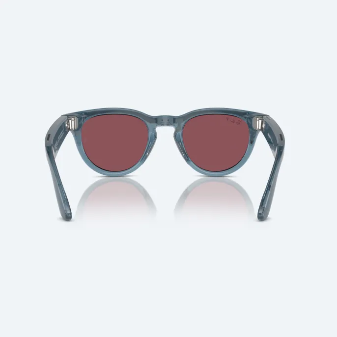 Умные очки Ray Ban Headliner (2-е поколение) Shiny Jeans/Dusty Red