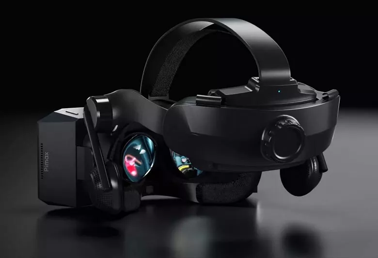 Оборотная сторона Pimax crystal