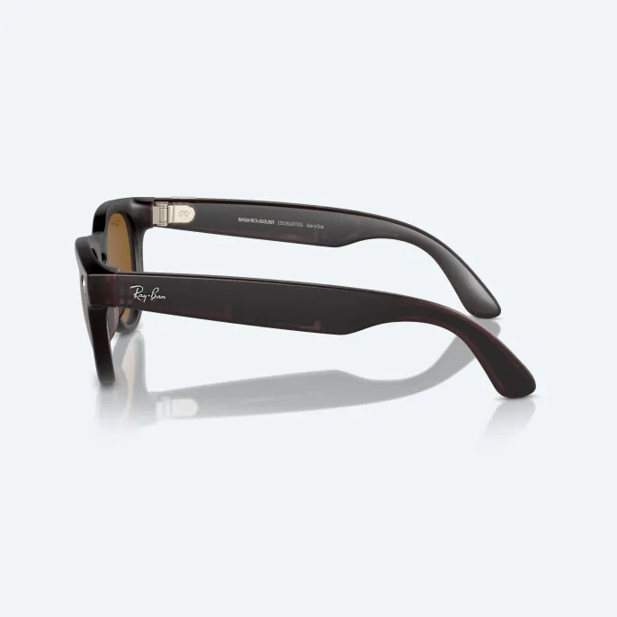 Умные очки Ray Ban Headliner (2-е поколение) Matt Rebel Black/Brown