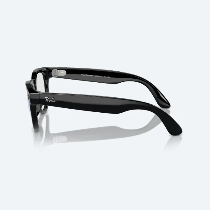 Умные очки Ray Ban Headliner (2-е поколение) Shiny Black/Clear