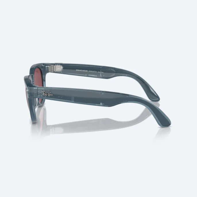 Умные очки Ray Ban Headliner (2-е поколение) Shiny Jeans/Dusty Red