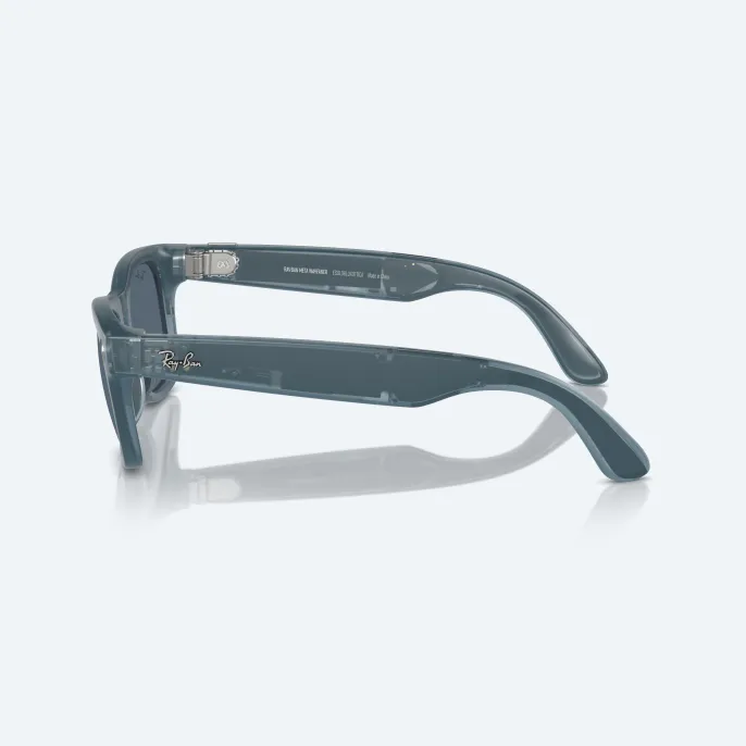 Умные очки Ray Ban Wayfarer (2-е поколение) Matte Jeans Transparent/Dusty Blue Умные очки Ray Ban Wayfarer (2-е поколение) Matte Jeans Transparent/Dusty Blue