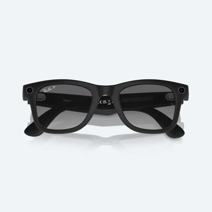 Умные очки Ray Ban Wayfarer (2-е поколение) Matte Black/Gradient Graphite