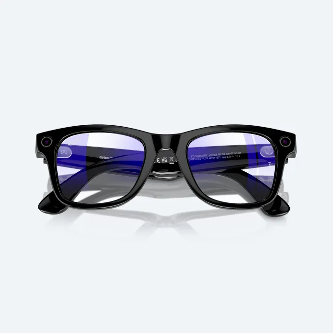 Умные очки Ray Ban Wayfarer (2-е поколение) Shiny Black/Clear