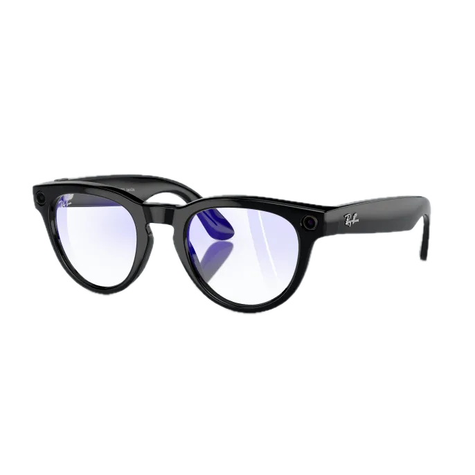 Умные очки Ray Ban Headliner (2-е поколение) Shiny Black/Clear