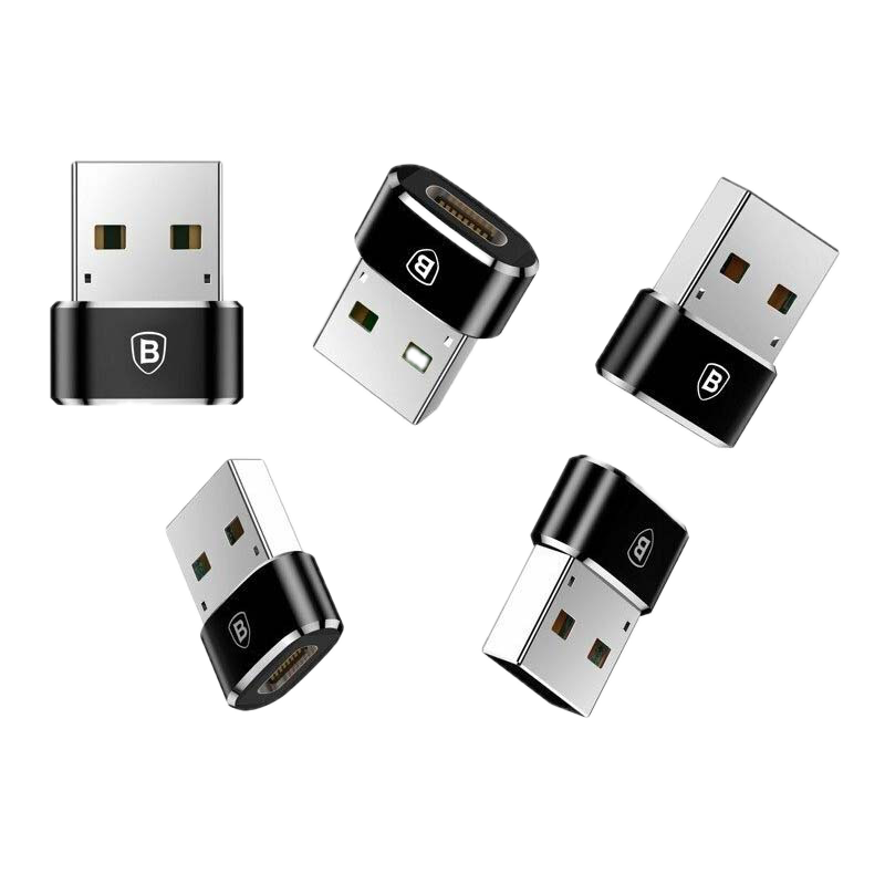 Переходник Baseus USB-C на USB 2.0 (480 Mbps)