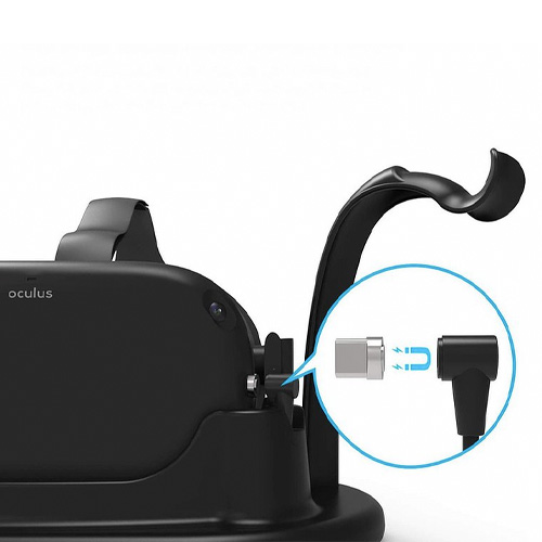 Магнитная подставка для зарядки Oculus Quest и контроллеров Touch Магнитная подставка для зарядки Oculus Quest и контроллеров Touch